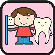 Little Darlings Nursery - child holding a tooth