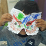 Little Dalrling Childcare made a butterfly mask