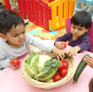 Little Dalrling Childcare understanding vegetables