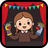 Child with a puppet Little Darlings Nursery