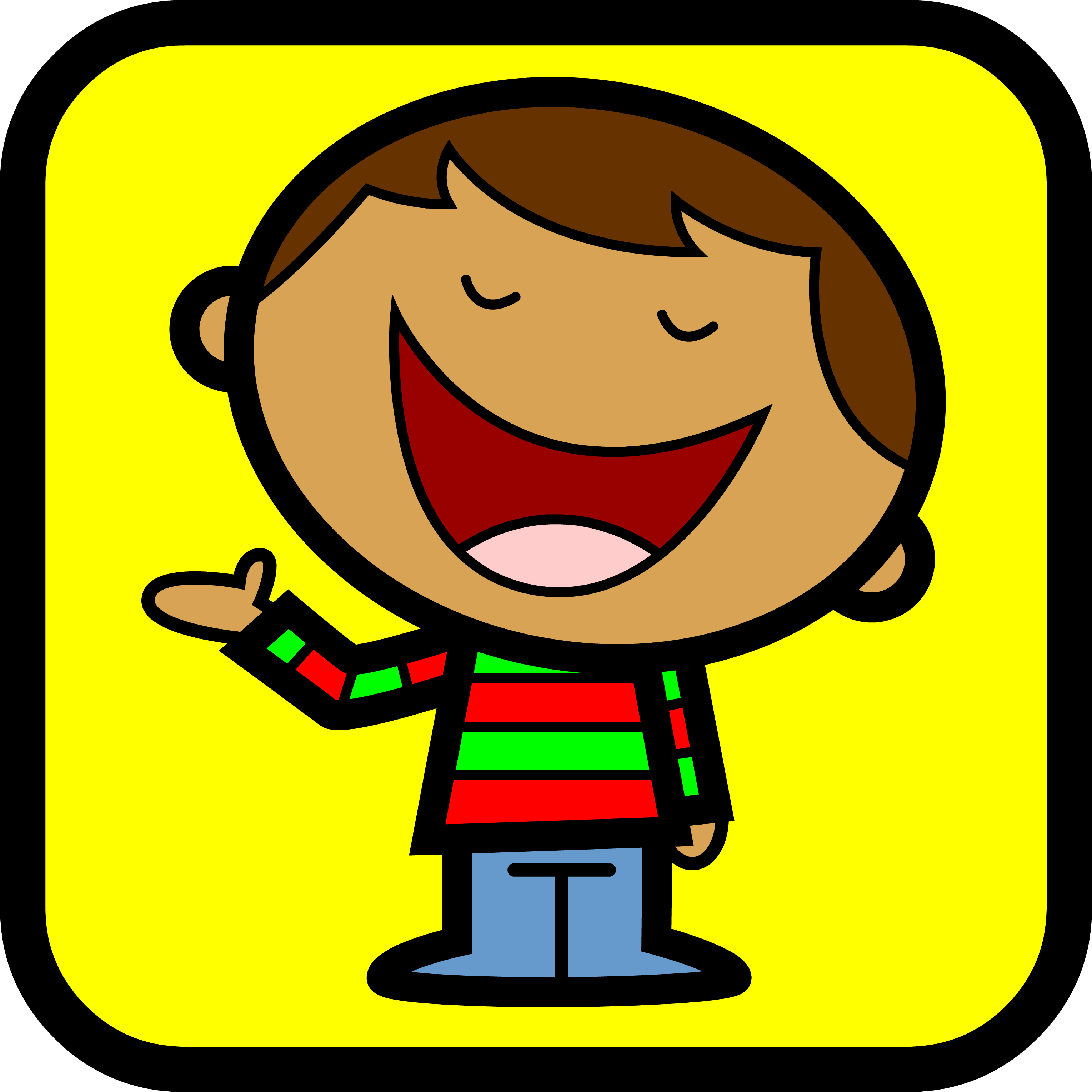 Child talking at Little Darlings Nursery