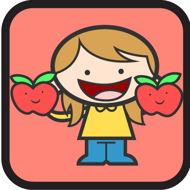 Girl eating cherry